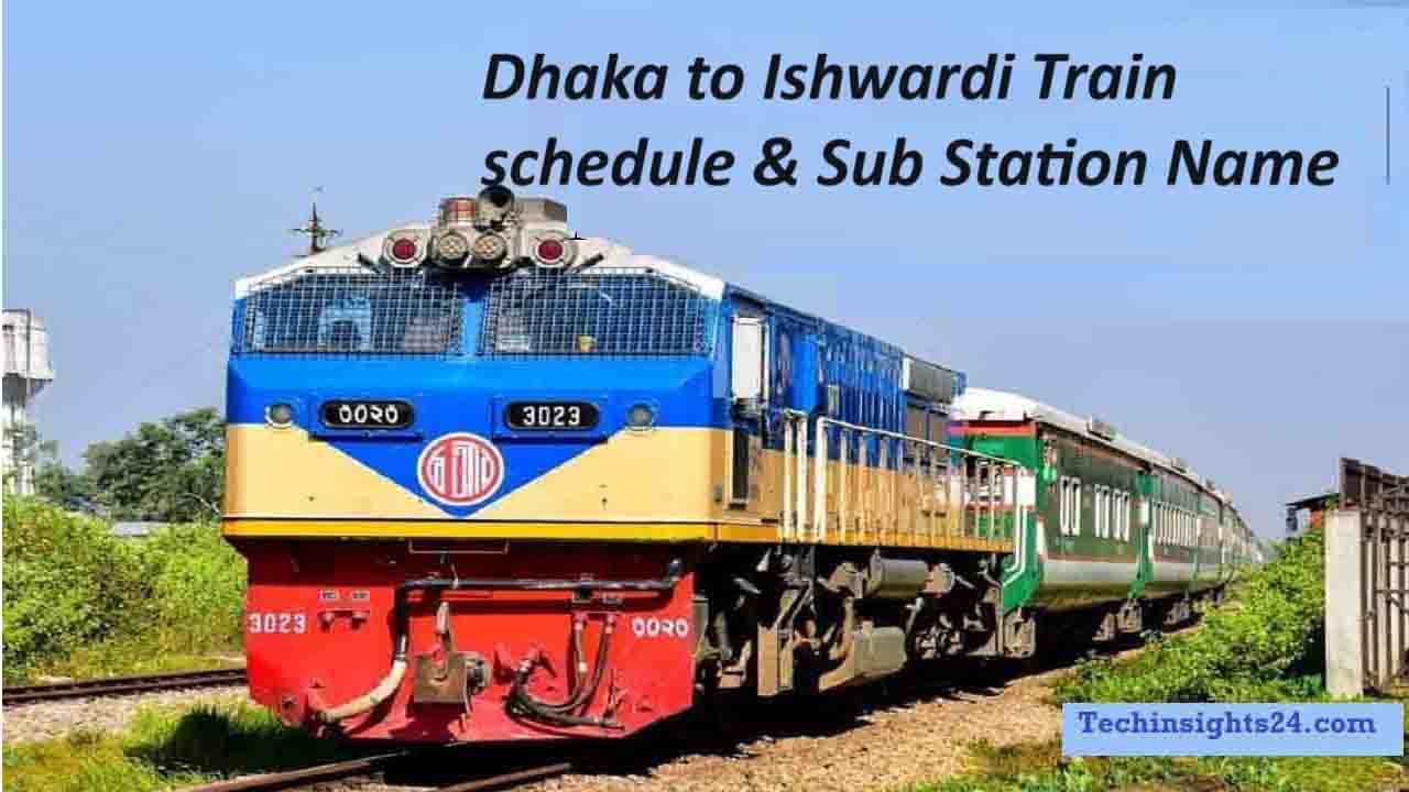 Dhaka to Ishwardi Train schedule